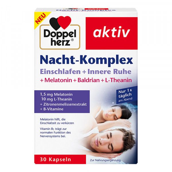 DOPPELHERZ Nacht-Komplex Kapseln