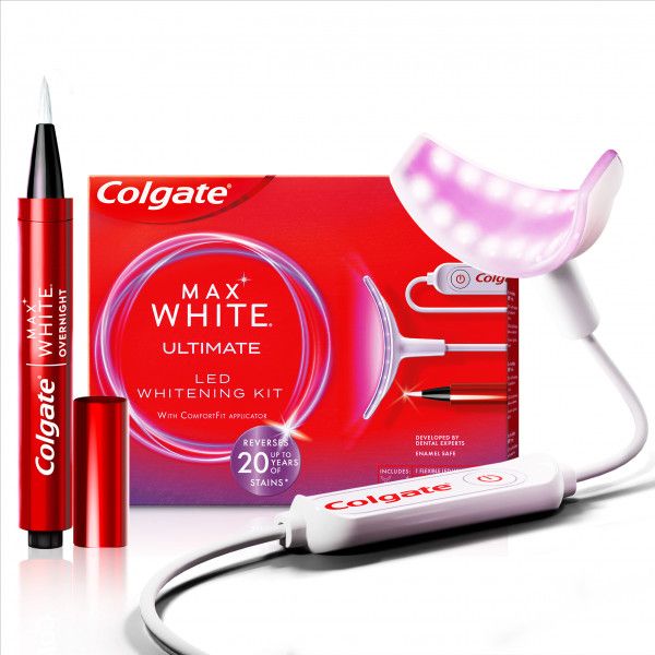 Colgate Max White Ultimate LED Whitening Kit für zu Hause