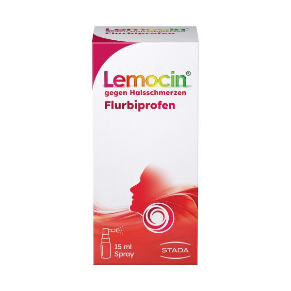 LEMOCIN Flurbiprofen Spray gegen Halsschmerzen