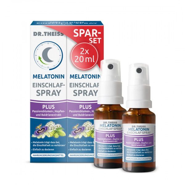 DR.THEISS Melatonin Einschlaf-Spray Plus Spar-Set