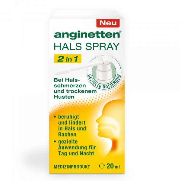 ANGINETTEN Halsspray 2in1 Erw.