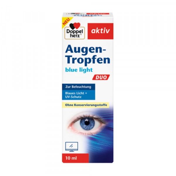 DOPPELHERZ Augen-Tropfen blue light DUO