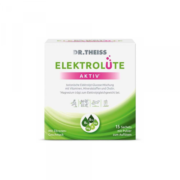 DR.THEISS Elektrolüte AKTIV Pulver Sachets