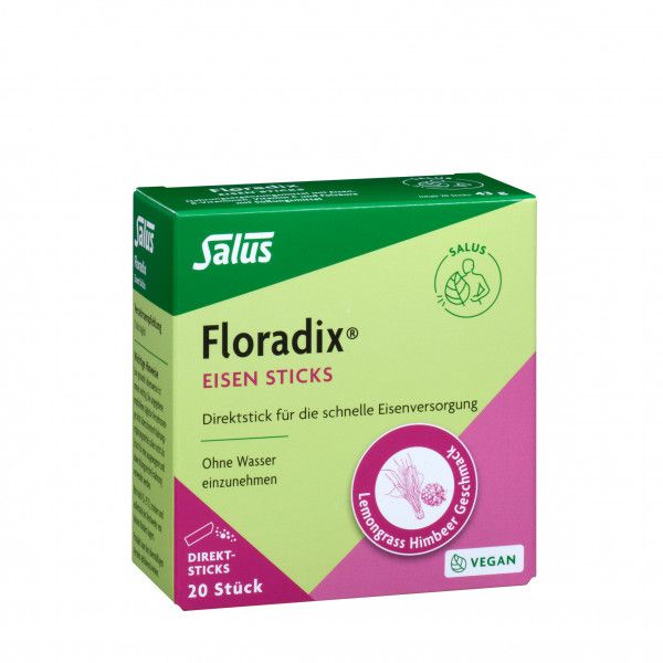 FLORADIX Eisen Sticks Pulver Salus