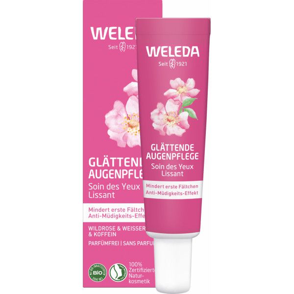 WELEDA glättende Augenpflege Wildrose & weißer Tee