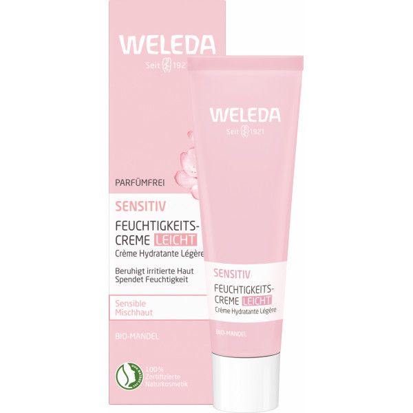 WELEDA Sensitiv Feuchtigkeitscreme leicht Mandel