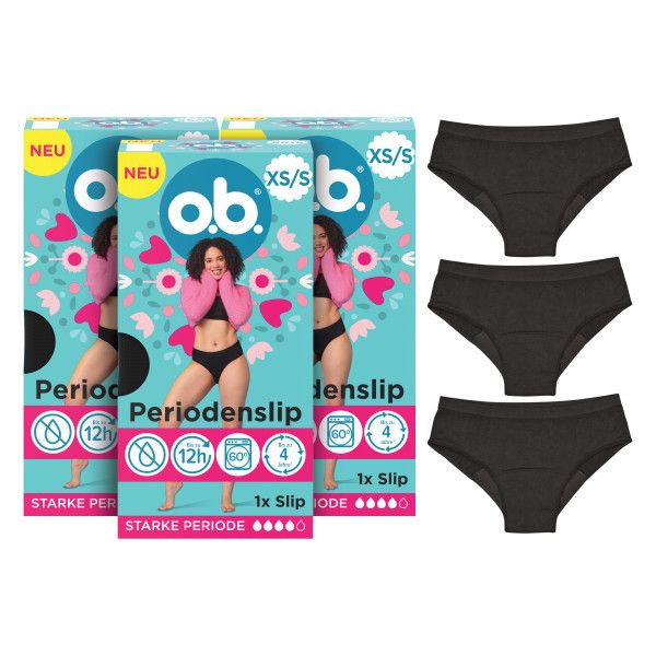 O.B. Periodenslip XS/S