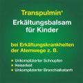 TRANSPULMIN Erkältungsbalsam für Kinder