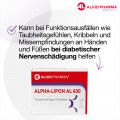 Alpha-Lipon AL 600 für Missempfindungen bei diabetischer Nervenbeschädigung