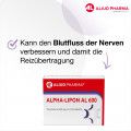 Alpha-Lipon AL 600 für Missempfindungen bei diabetischer Nervenbeschädigung