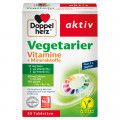 DOPPELHERZ Vegetarier Vitamine+Mineralstoffe aktiv