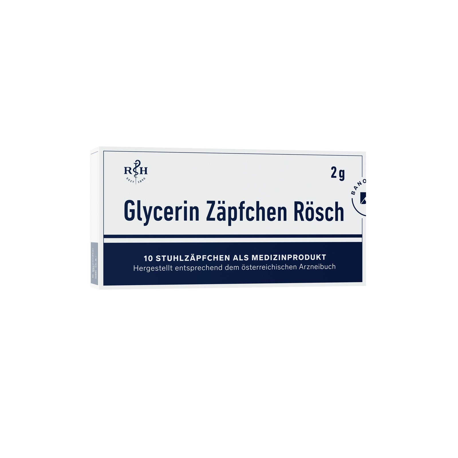 GLYCERIN ZÄPFCHEN Rösch 2 g gegen Verstopfung