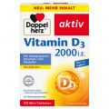 DOPPELHERZ Vitamin D3 2000 I.E. Tabletten