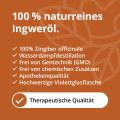 INGWER ÖL naturrein ätherisches Öl