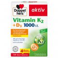 DOPPELHERZ Vitamin K2+D3 1000 I.E. Tabletten