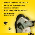 ADTAB 225 mg Kautabletten für Hunde &gt;5,5-11 kg