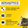 ADTAB 48 mg Kautabletten für Katzen &gt;2-8 kg