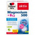 DOPPELHERZ Magnesium 500+B12 Brausetabletten