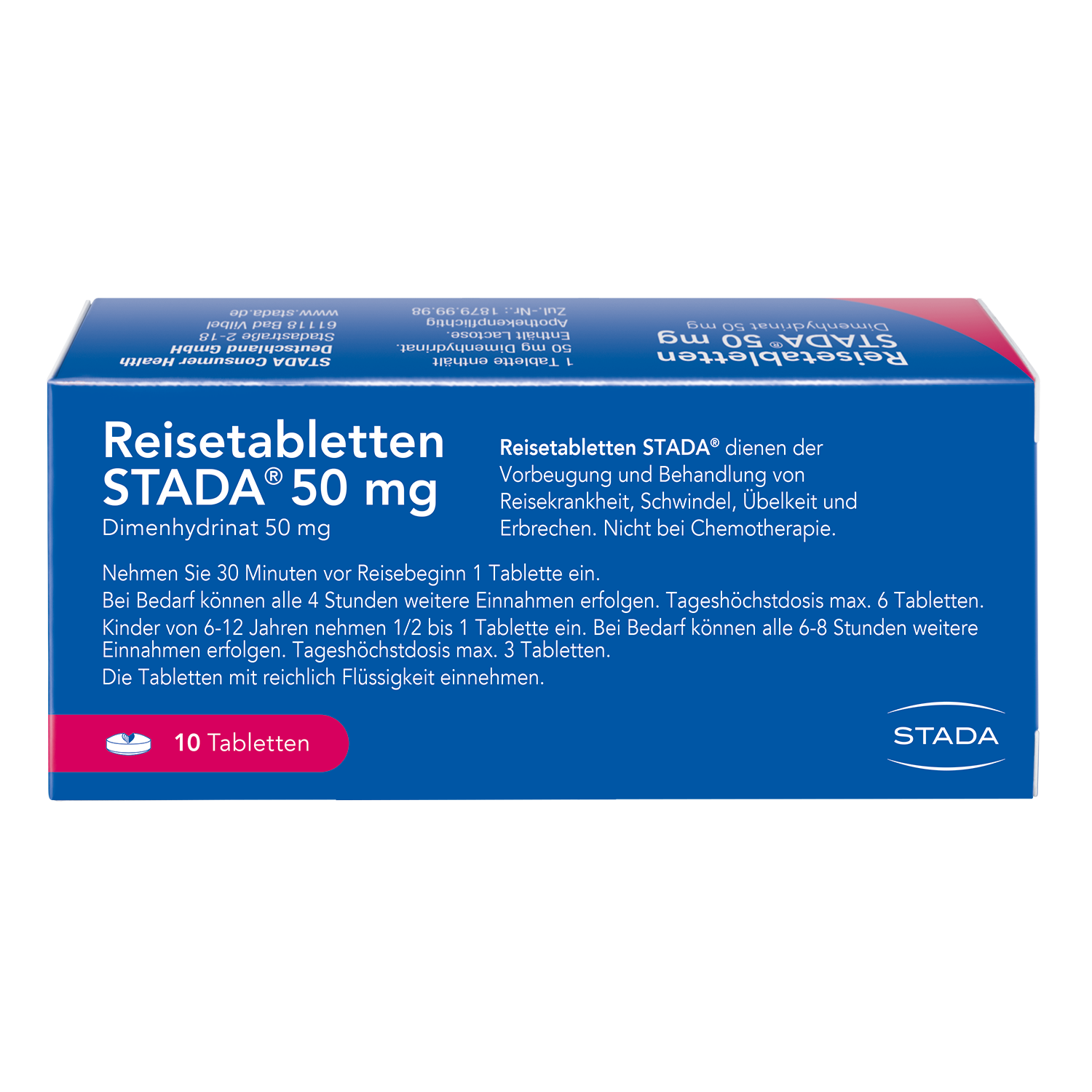 Reisetabletten STADA® 50 mg