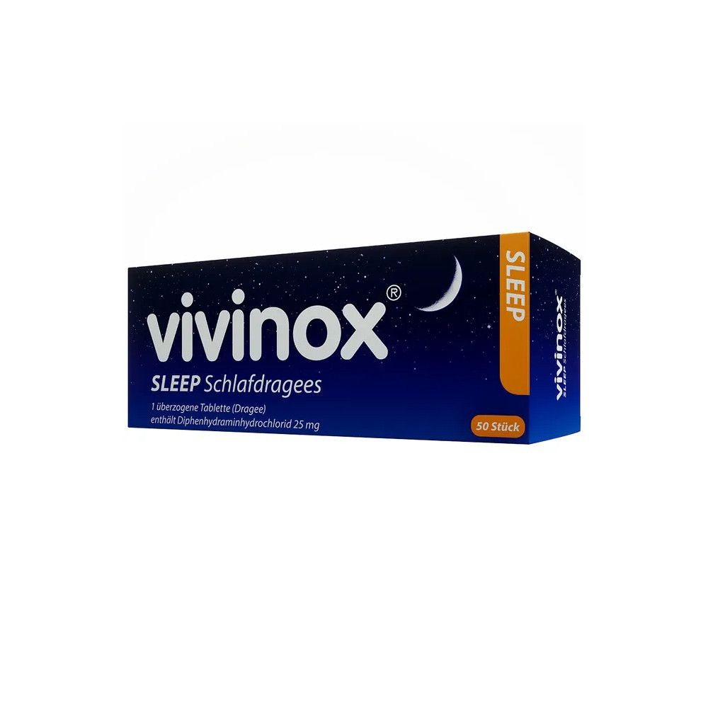 VIVINOX Sleep Schlafdragees überzogene Tabletten