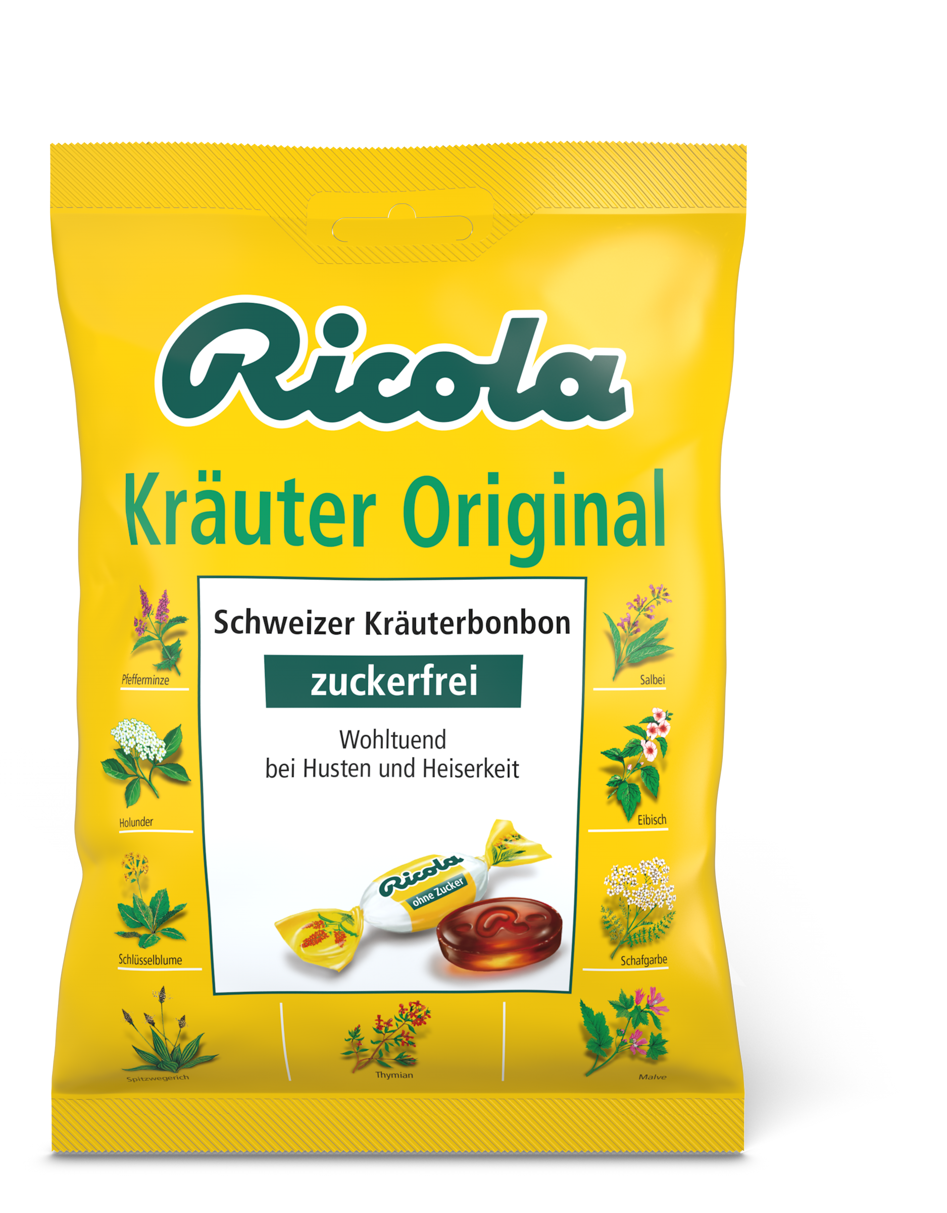 RICOLA o.Z.Beutel Kräuter Bonbons