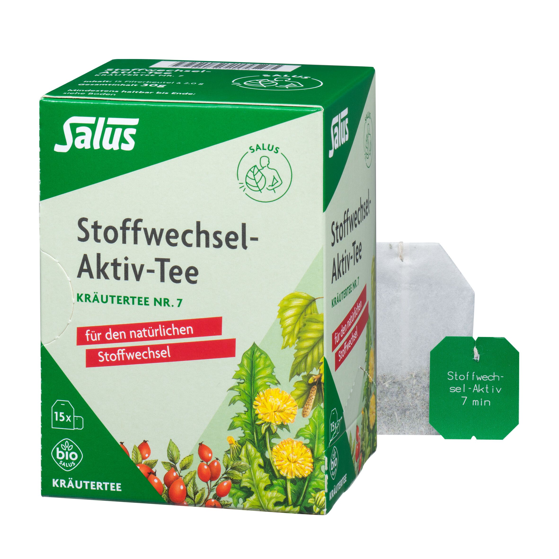 Salus STOFFWECHSEL-AKTIV Tee Kräutertee Nr.7 Bio