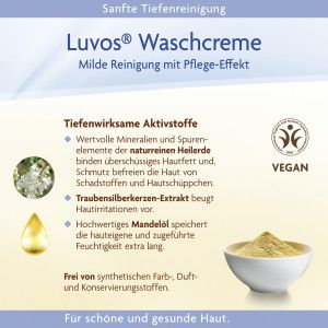 LUVOS Naturkosmetik mit Heilerde Waschcreme