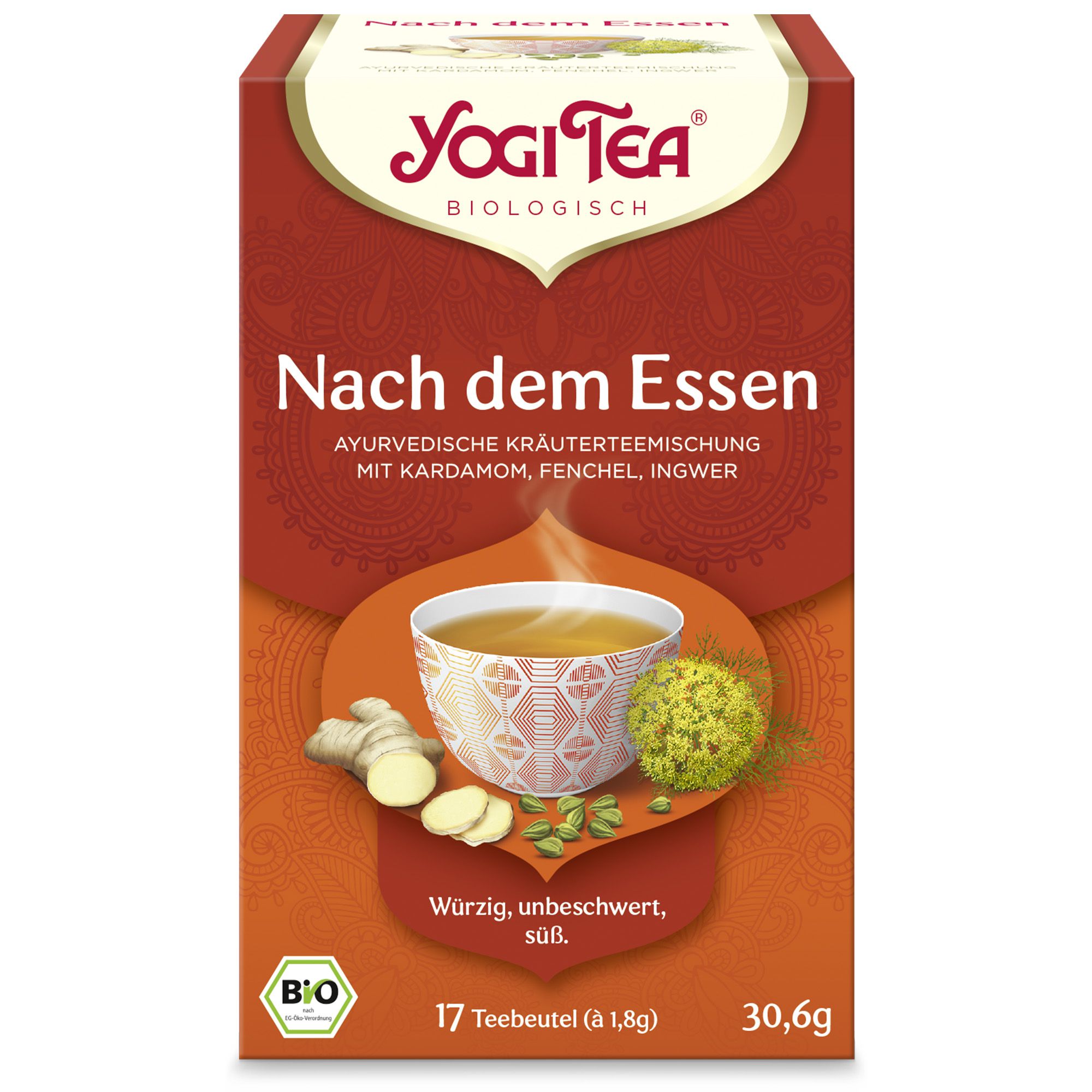 YOGI TEA Nach dem Essen Bio Filterbeutel