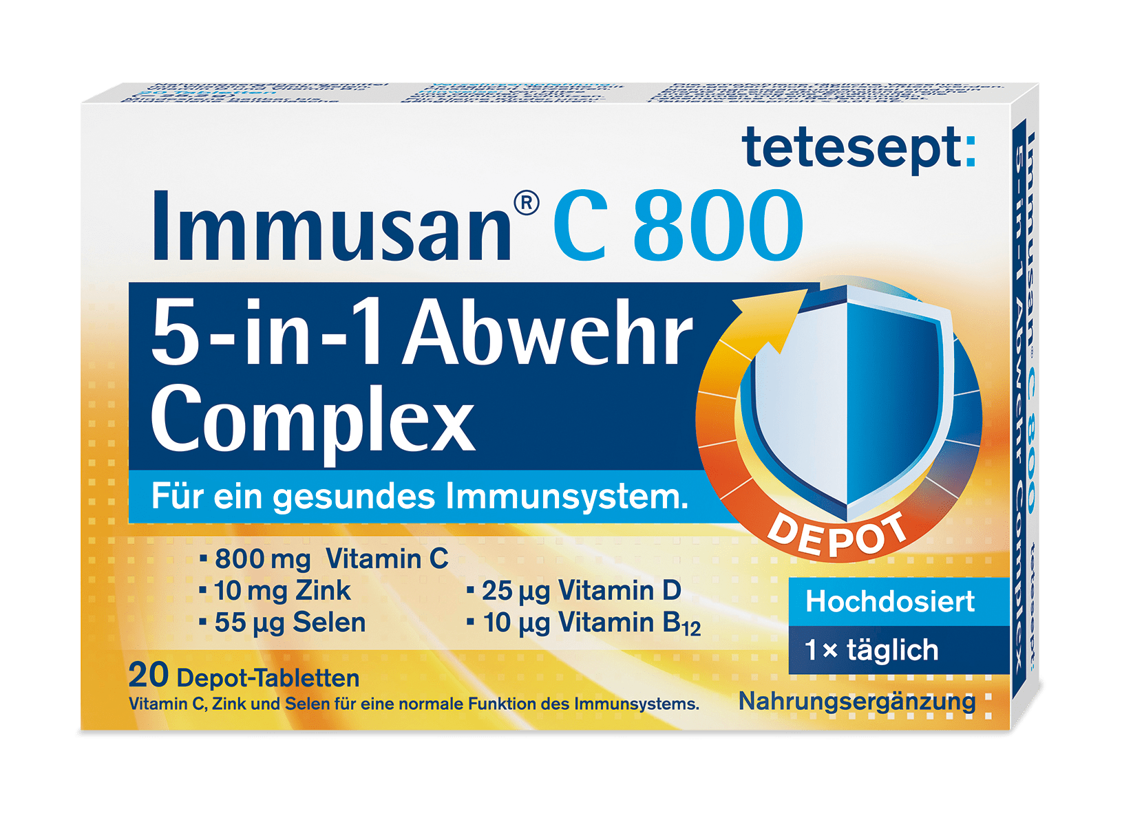 TETESEPT Immusan C 800 Depot Complex Tabletten