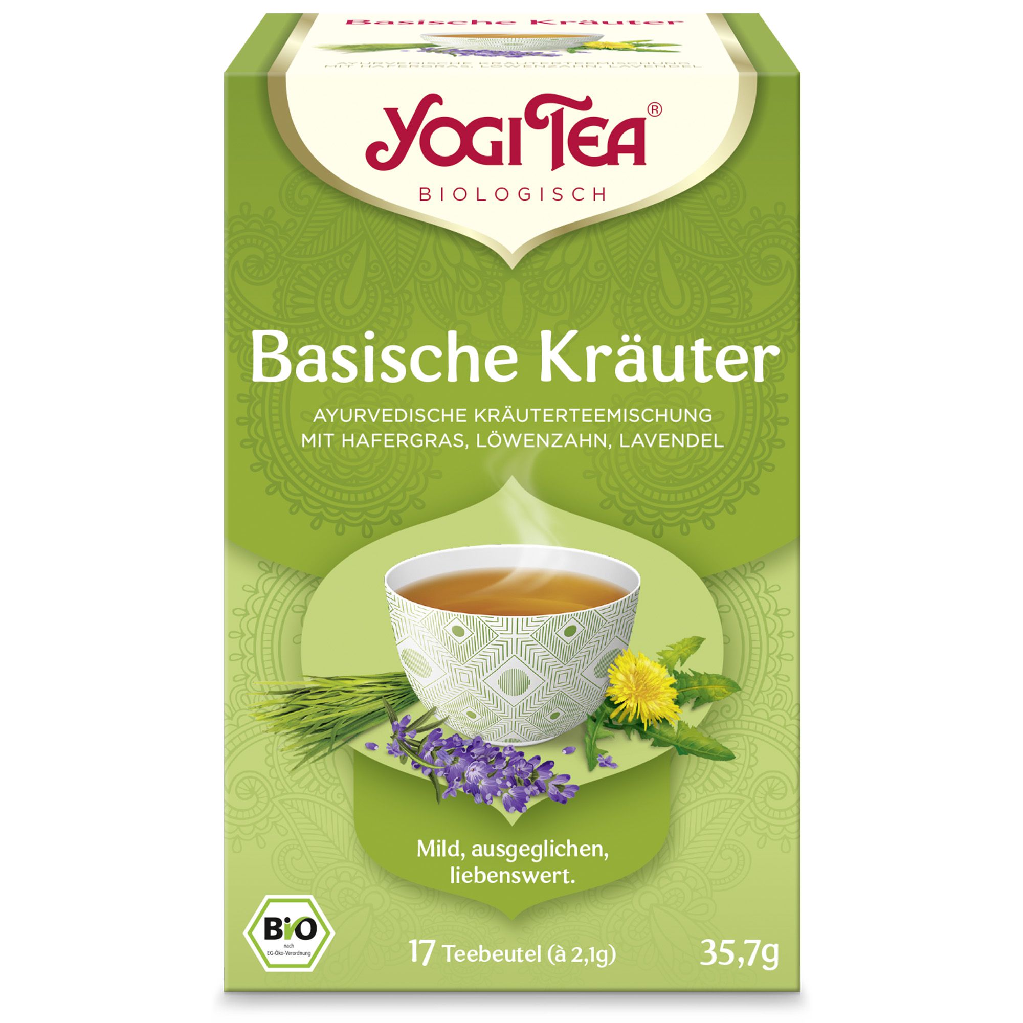 YOGI TEA Basische Kräuter Filterbeutel