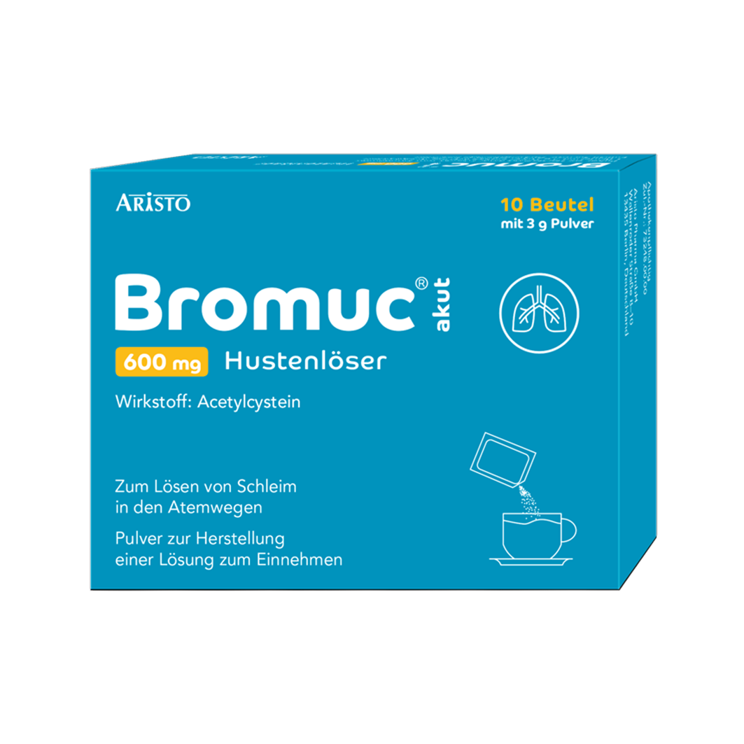 BROMUC akut 600 mg Hustenlöser Plv.z.H.e.L.z.Einn.