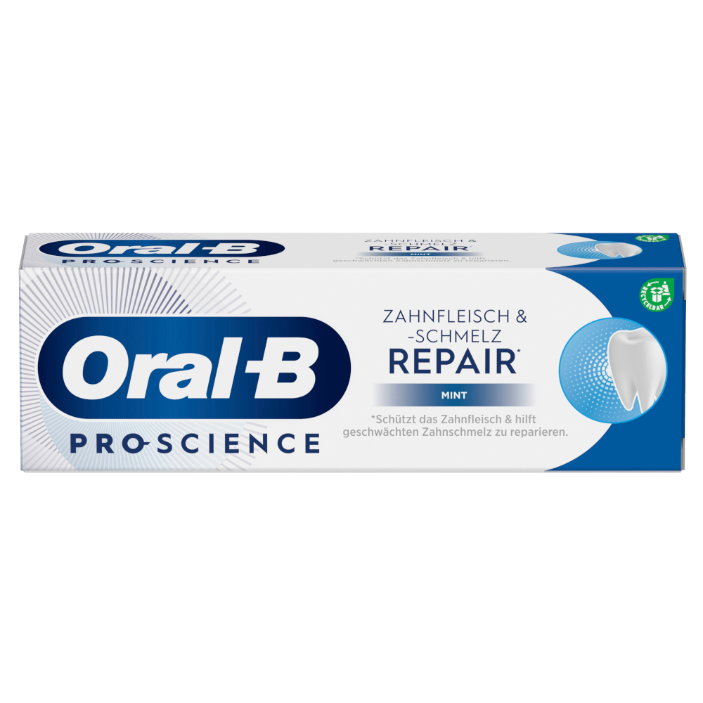 ORAL B Pro-Science Zahnfleisch & -schmelz Repair Minze Zahncreme